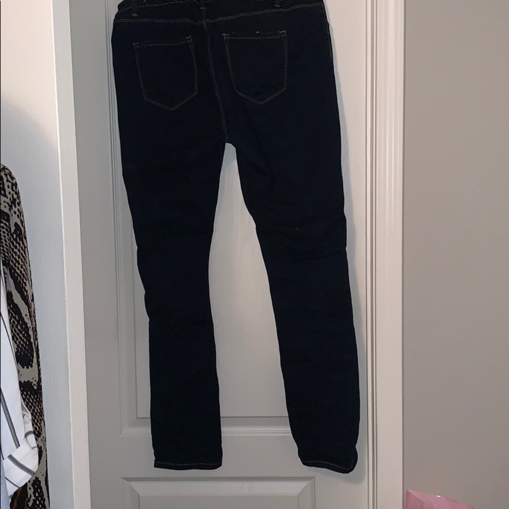 Blue notes jeggings! - Picture 2 of 2